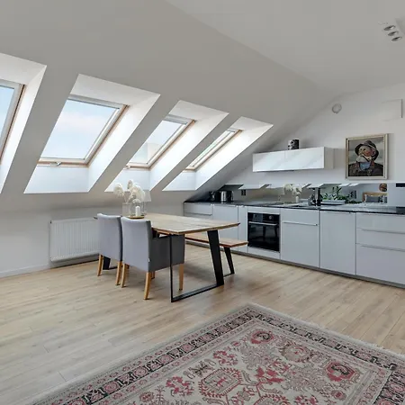 Apartmán Gavra 02 Gdansk Z Garazem Exteriér fotografie